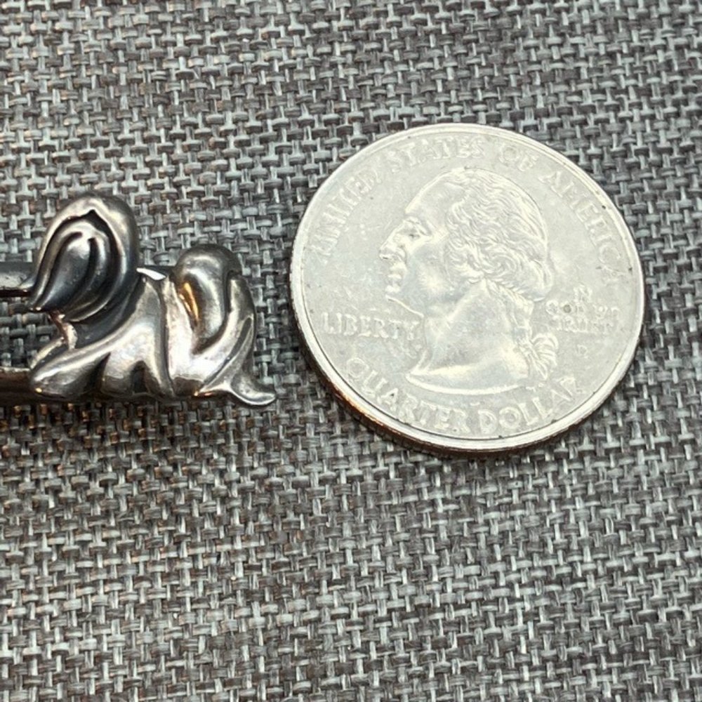 John Hardy 925 2006 Year Of The Dog Tack Pin Tie Lapel Chinese Zodiac Sterling